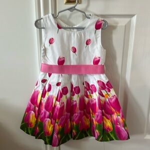 Little girls floral dress size 3